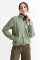 Campera en corderito VERDE