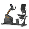 Bicicleta Ergométrica Horizontal Athletic 1700BH Gris