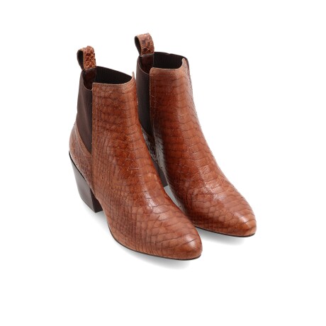 BOTA VENET - CUERO HARPER MARRON