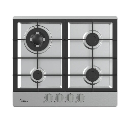 Anafe Midea 4 Hornallas a Gas Inox 05120060SK005 Anafe Midea 4 Hornallas a Gas Inox 05120060SK005