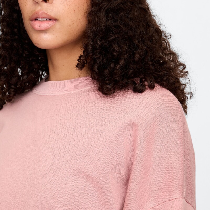 V-NL WEDGE CREW ANTIQUE PINK