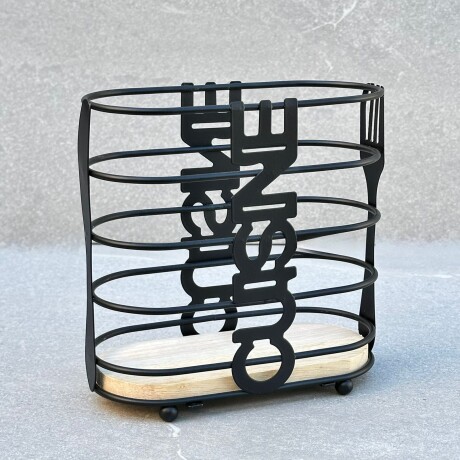Porta Cubiertos Metal Alto 16cm x Ancho 8cm x Largo 16cm Porta Cubiertos Metal Alto 16cm x Ancho 8cm x Largo 16cm