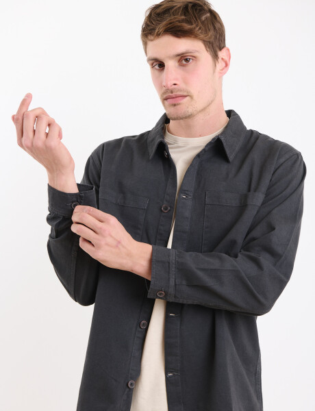 300566 SOBRECAMISA HARRY Gris Oscuro