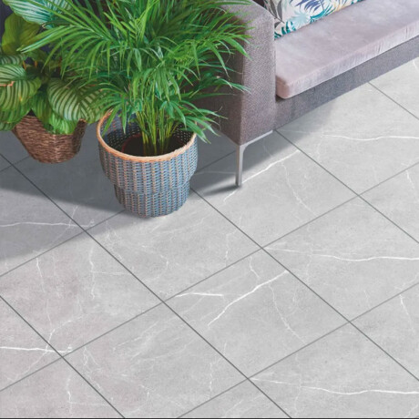 Cerámica MARMOLADO GRIS antideslizante 45x45 PISO exterior GAMAS DE GRIS