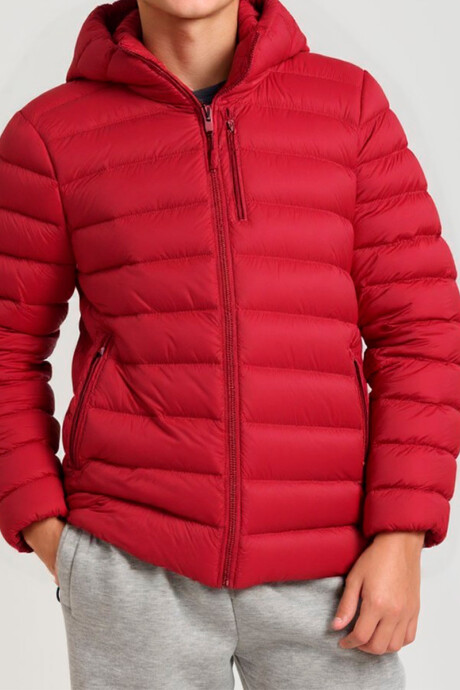 CAMPERA CLAVER DIXIE Rojo