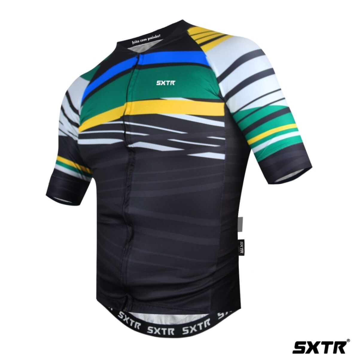 Camiseta Sxtr Maillot M/corta Slim - Brasil 