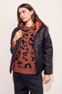 Campera Reversible Cafe