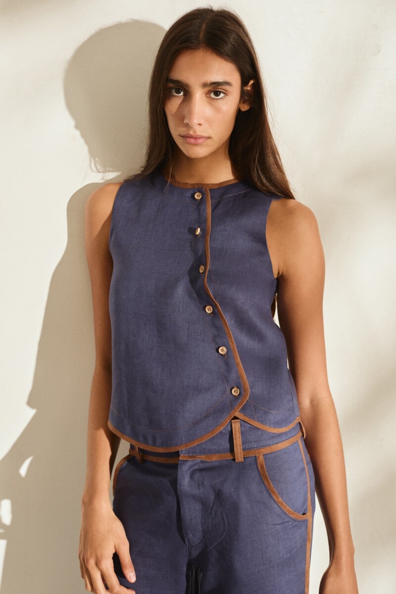 PRE VENTA TOP TIERRA Azul