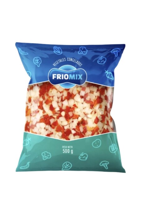 Sofrito Morrón y Cebolla FRIOMIX - Paq. 500gs Sofrito Morrón y Cebolla FRIOMIX - Paq. 500gs