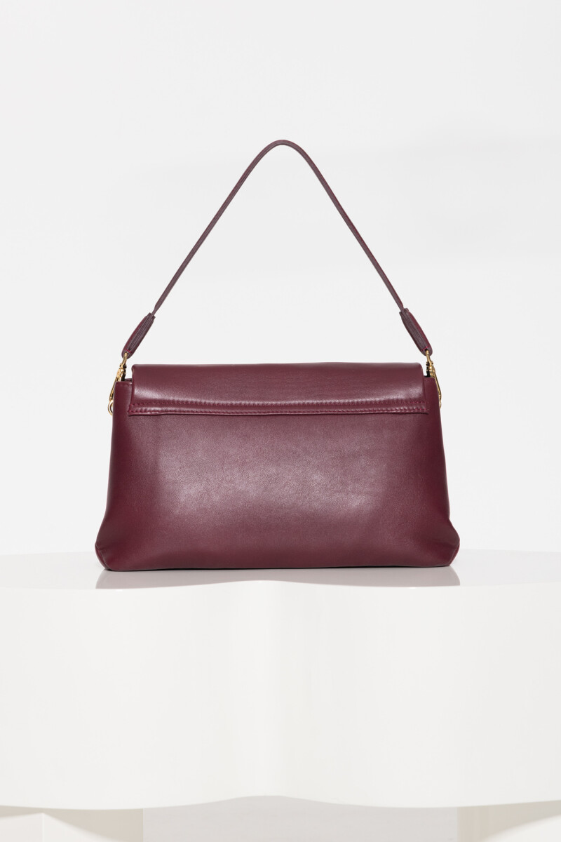 CARTERA LOCK Bordo