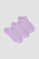 Nuevo pack x 3 deportiva colores lisos Iris lila