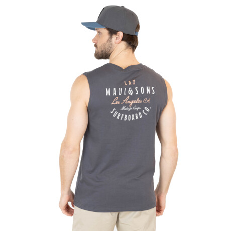 Remera sin mangas Maui and Sons - Tropic Tide - Dark Grey Remera sin mangas Maui and Sons - Tropic Tide - Dark Grey