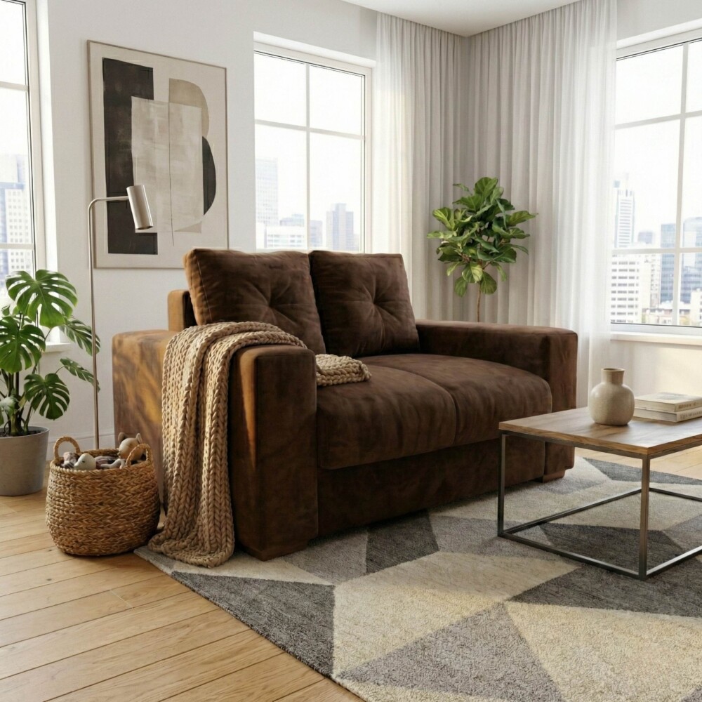 Sillón 2 Cuerpos - Madrid Marrón