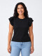 REMERA JOAQUINA NEGRO.