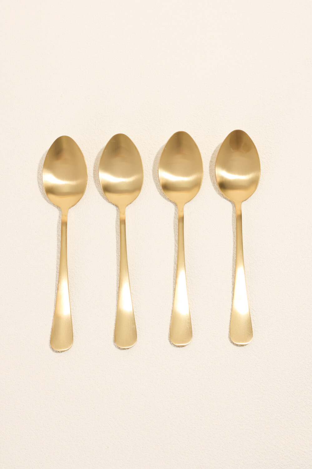 Cuchara Olivo Set 4 Un. Dorado Color Unico