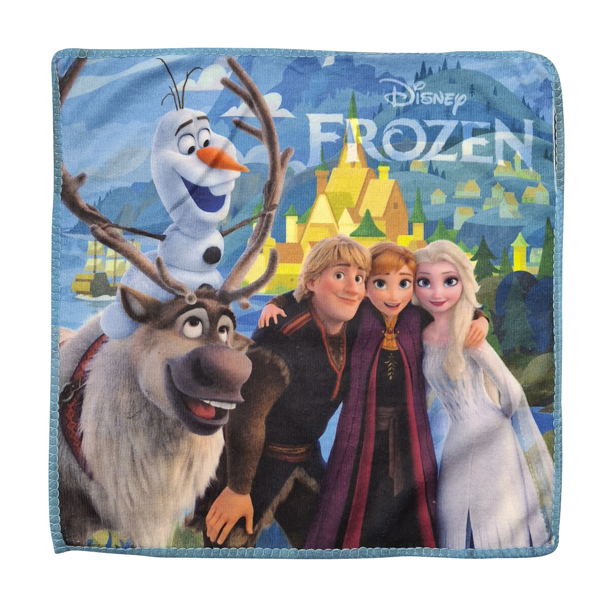 Toalla de Mano Frozen Microfibra 30 x 30 cm - CELESTE 