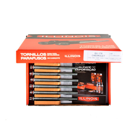 TORNILLO CHEVROLET JGO TAPA CILINDROS CELTA CORSA 1.0 1.4 -1.6 ILLINOIS TORNILLO CHEVROLET JGO TAPA CILINDROS CELTA CORSA 1.0 1.4 -1.6 ILLINOIS