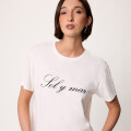 T-SHIRT M/C MARISOL DIXIE Blanco