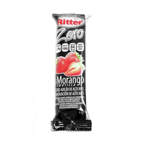 Barrita De Frutilla Y Chocolate Zero Ritter Ritter Frut Y Choc Zero