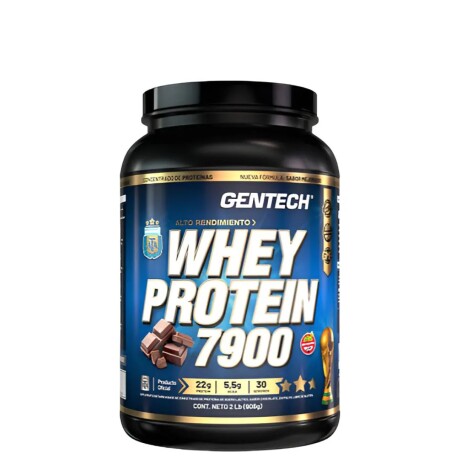 Whey Protein 7900 2lb Gentech Chocolate