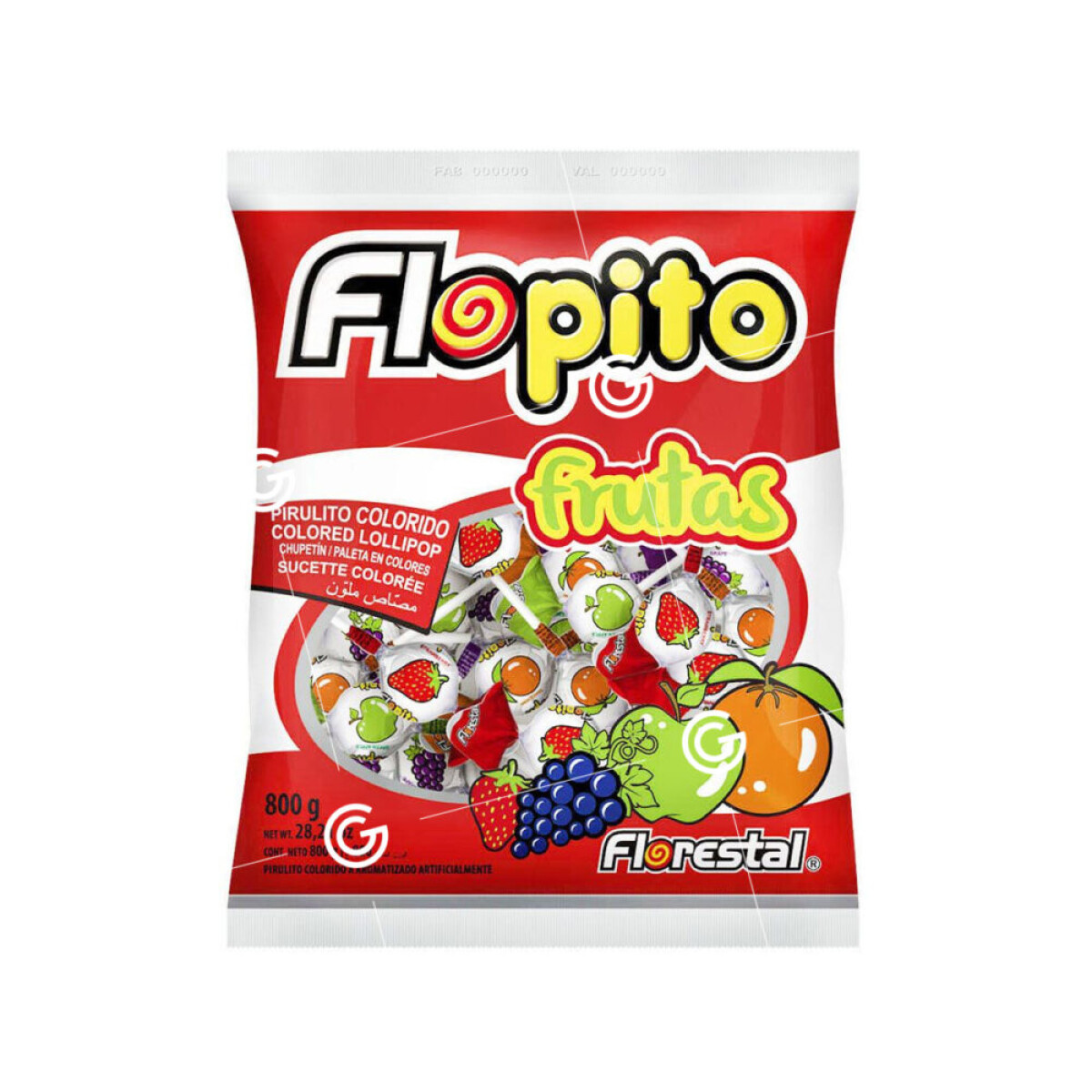 Chupetin Frutal 400gr 