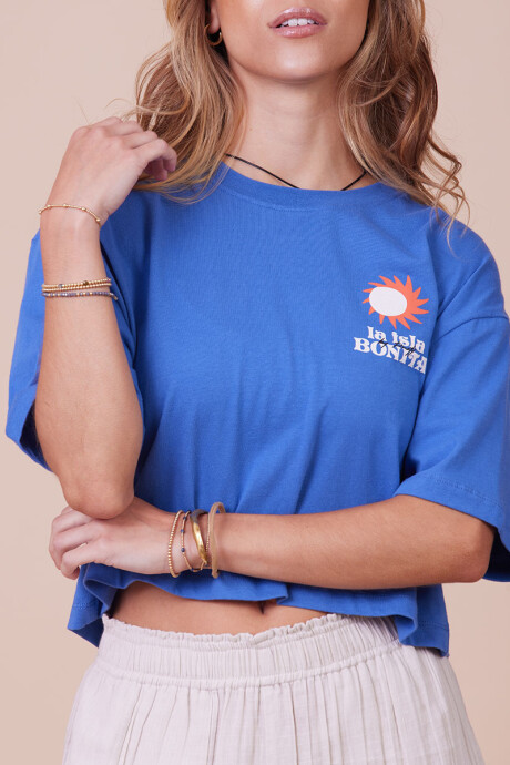 T-SHIRT TILCARA RUSTY Azul