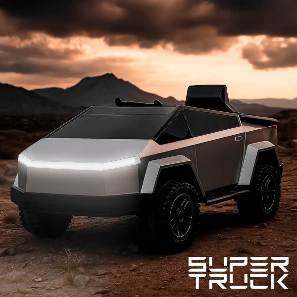 Auto Camionera Eléctrica Tesla Para Niños Cyber Truck CAMIONETA ELECTRICA TESLA CYBER TRUCK