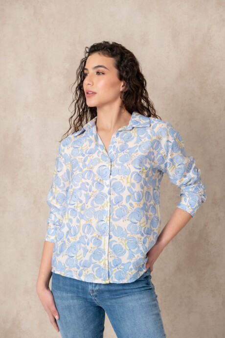 Camisa estampada Sky