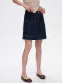 Falda Xelia Azul Indigo