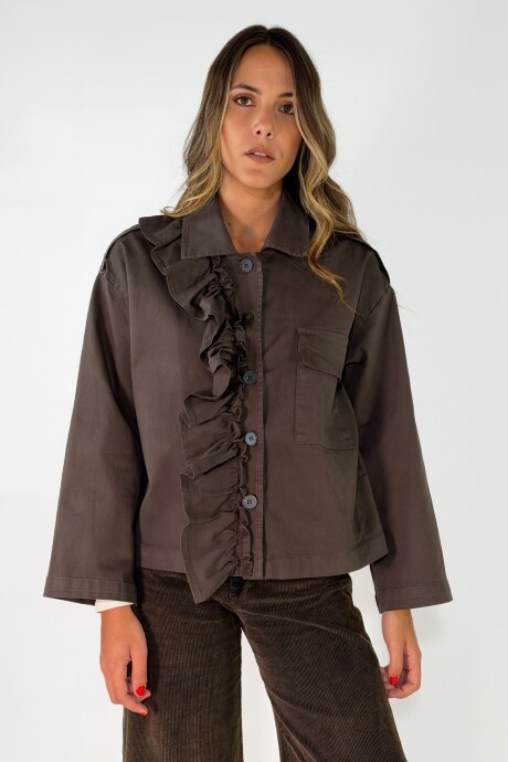 CHAQUETA HABANA Chocolate