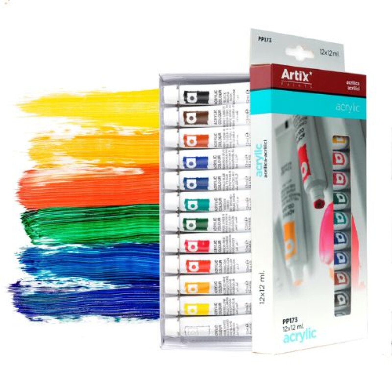 Pintura Acrilica Artix x12 Pintura Acrilica Artix X12