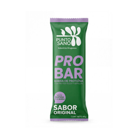 Barra de proteinas sabor original 45g Punto Sano Barra Prot Original Punto Sano