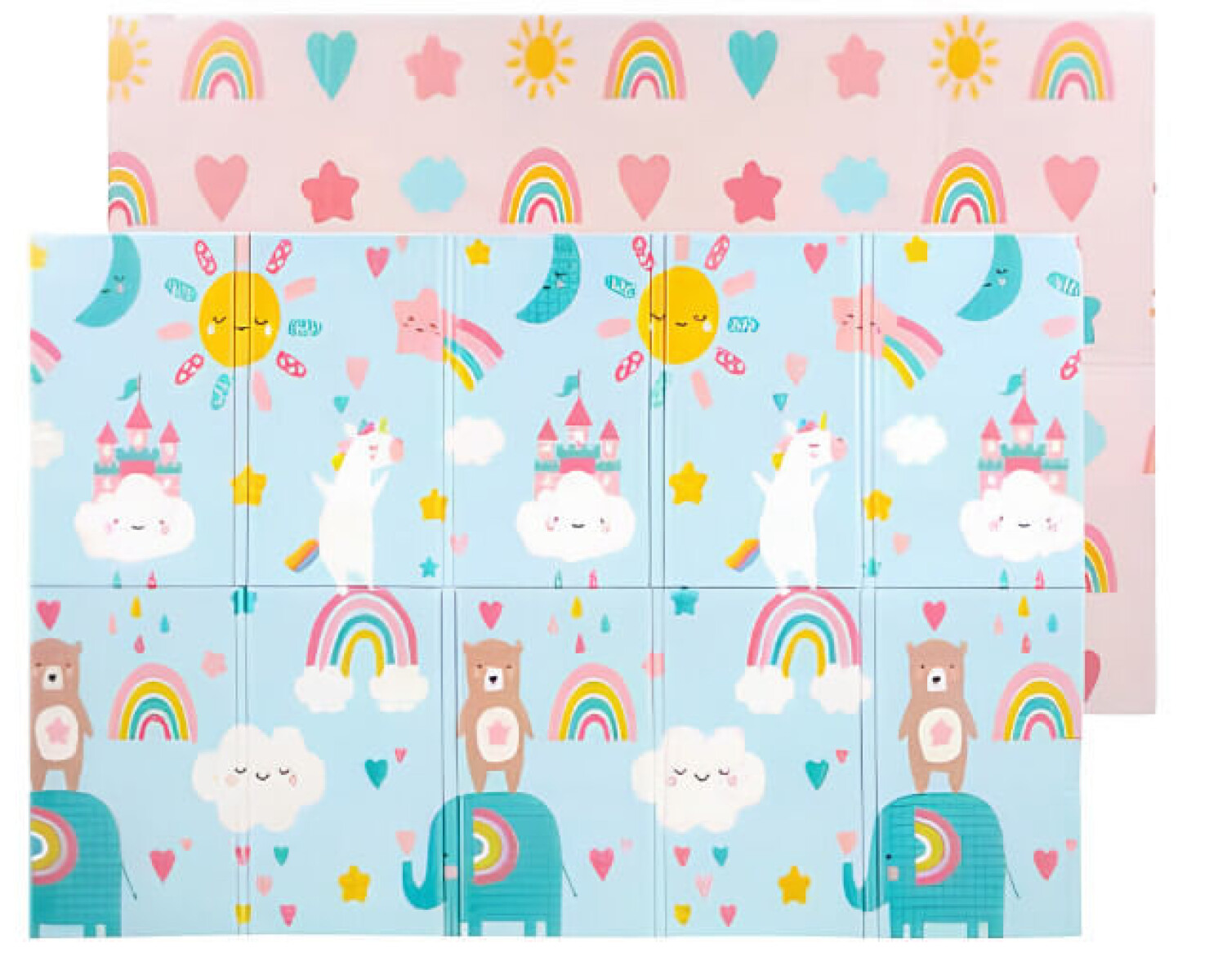 Alfombra Antigolpe plegable BUBA - arco iris 