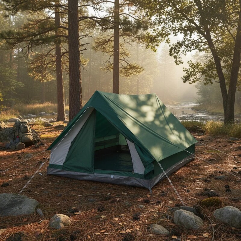Carpa Canadiense Minipack Arye 2/3 Personas Para Camping Diseño Compacto Y Portátil Carpa Canadiense Minipack Arye 2/3 Personas Para Camping Diseño Compacto Y Portátil