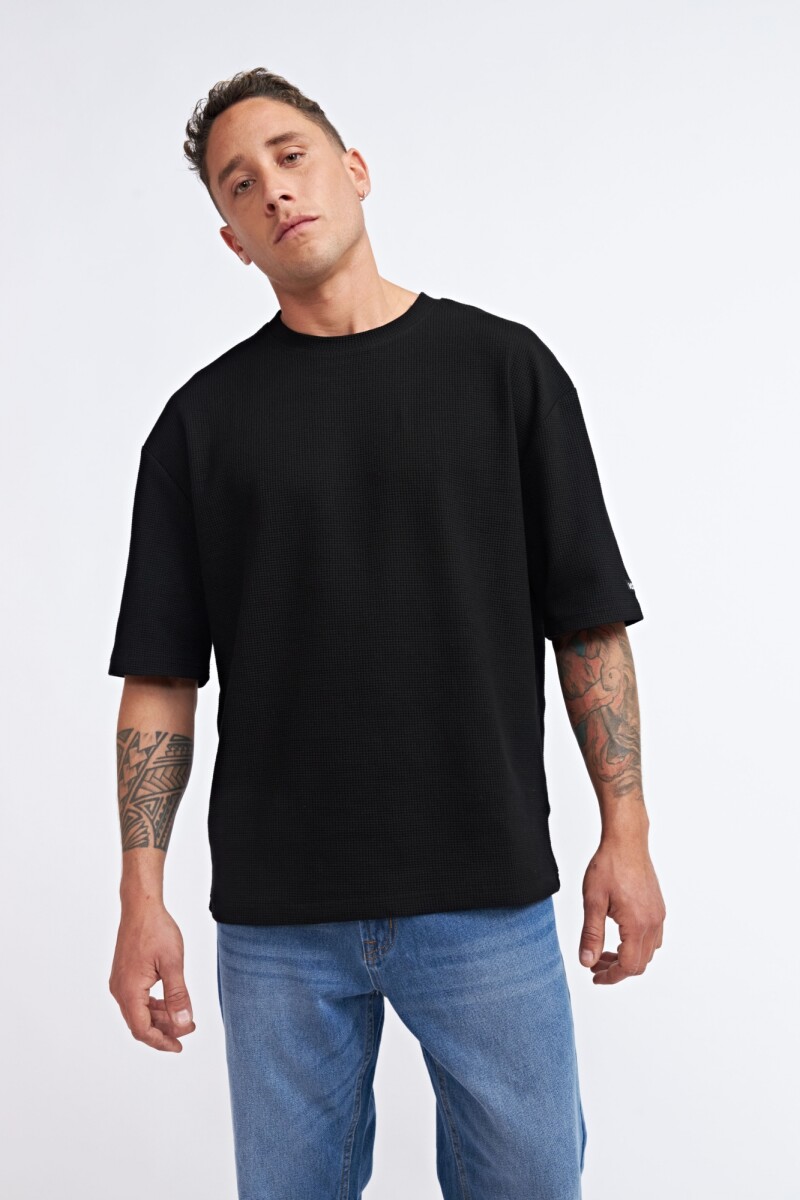 REMERA BONDI - NEGRO 