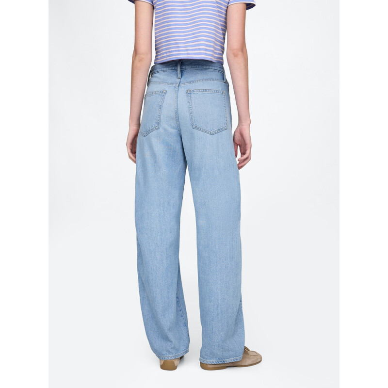 BARREL FORWARD SEAM HR LT SLEDEN LIGHT INDIGO 1