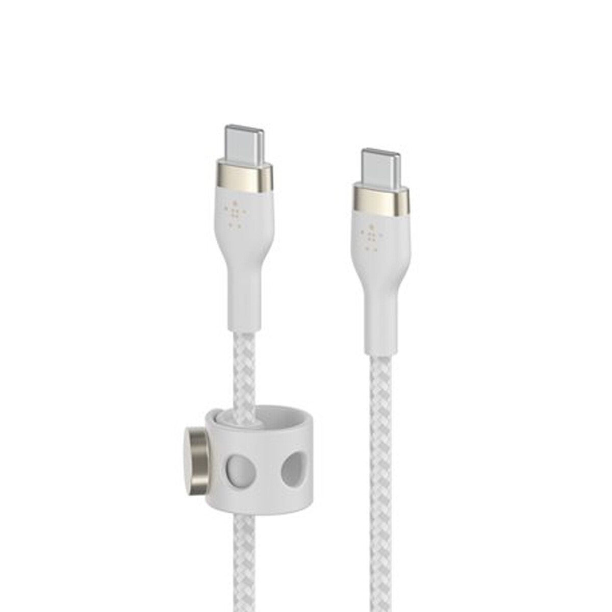 Cable De Datos Belkin Pro Flex USB-C a USB-C 2 Mts White 