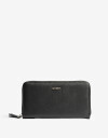 Ficheros Zip Round Billetera Formato Fichero - Negro