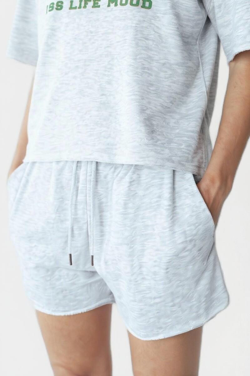 Short Luna Gris