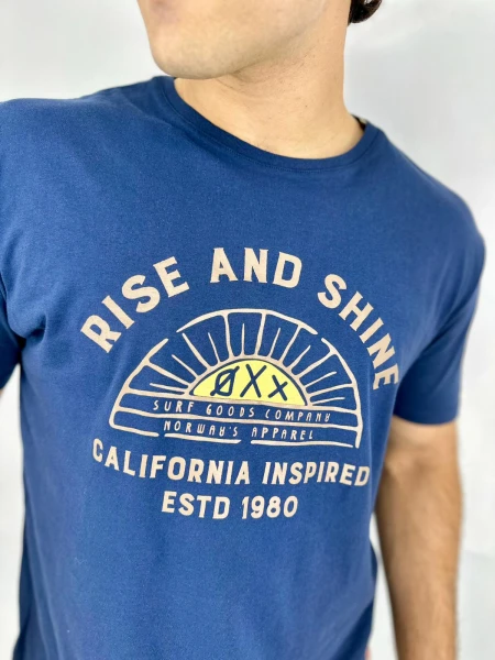 T-SHIRT OXX S007-24 AZUL