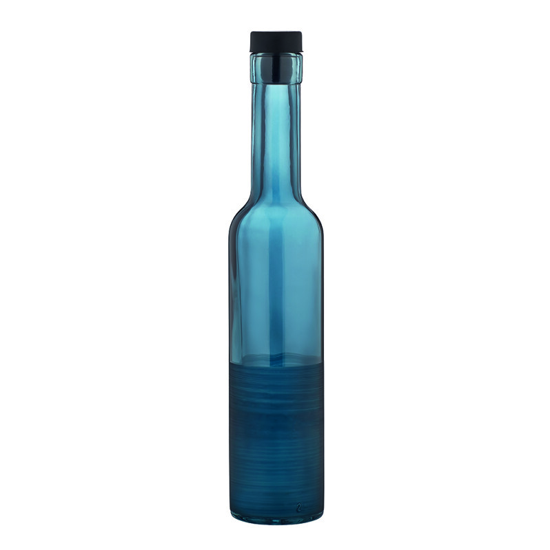Aceitera de Vidrio Azul Cobalto Renga 250 ml ACEITERA VIDRIO AZUL COBALT RENGA