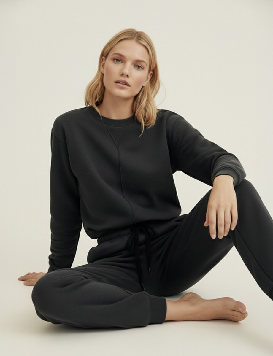 Jogger Basico - Negro 