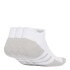 Medias Unisex Adidas x3 Essentials Clima Cool Low Blanco - Gris