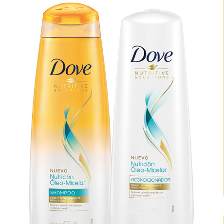 Pack Shampoo + Aco Dove Nutrición óleo micelar