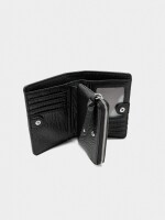 Cartera Efecto Craquelado negro