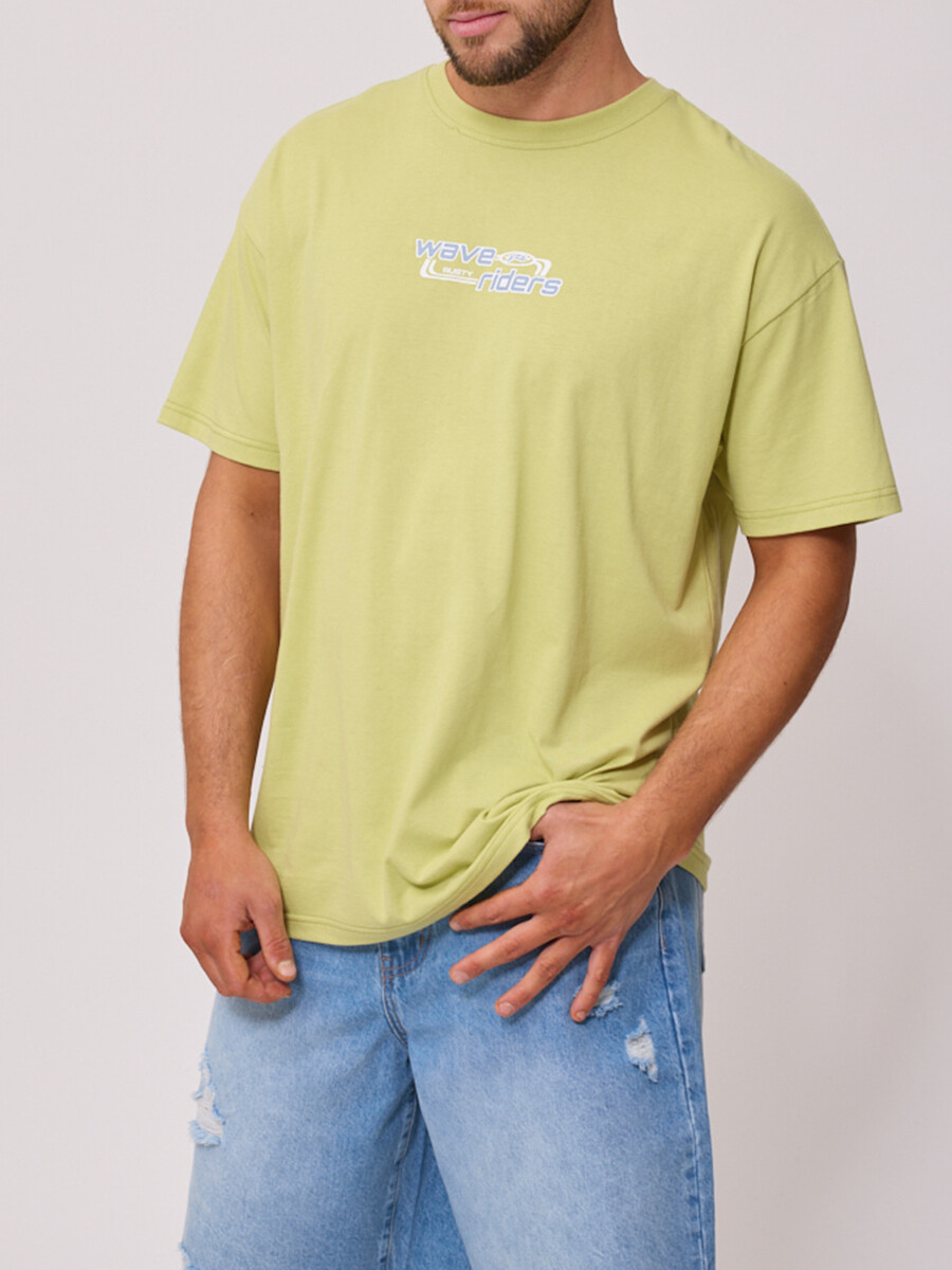 T-SHIRT KINES RUSTY - Verde 