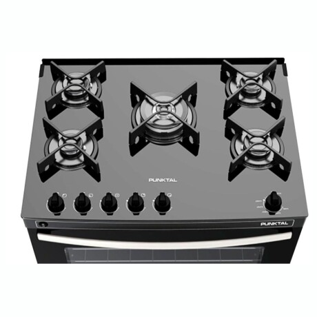 Cocina PUNKTAL Agile Glass GL5B A Gas Cinco Hornallas Capacidad 86L Cocina PUNKTAL Agile Glass GL5B A Gas Cinco Hornallas Capacidad 86L