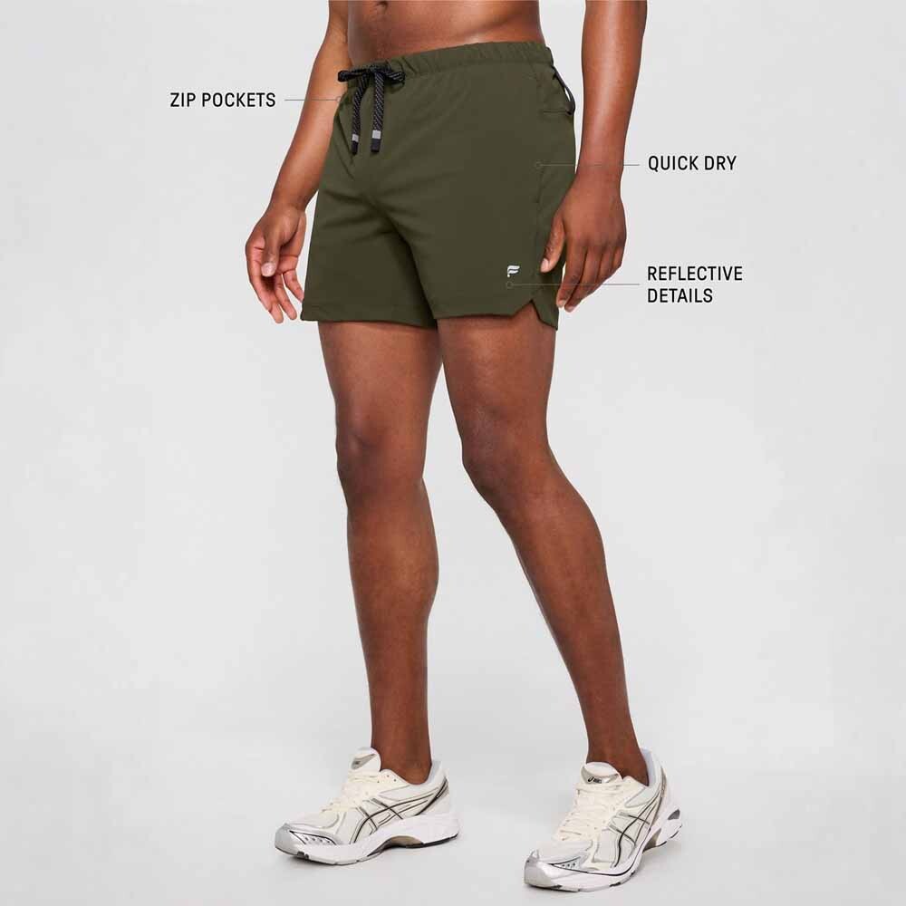 Short Training The 5 One Short Hombre Dark Olive