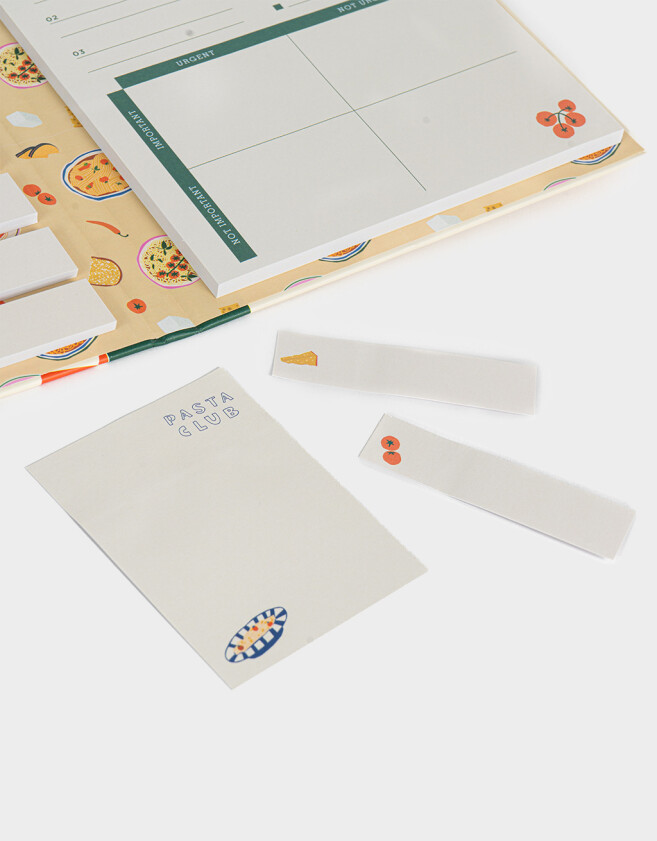 Librería Sets Planner Set Organizador + Sticky Notes - Combinacion Multicolor
