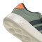 Championes de Niños Adidas Breaknet 3.0 Infantil Velcros Verde - Anaranjado